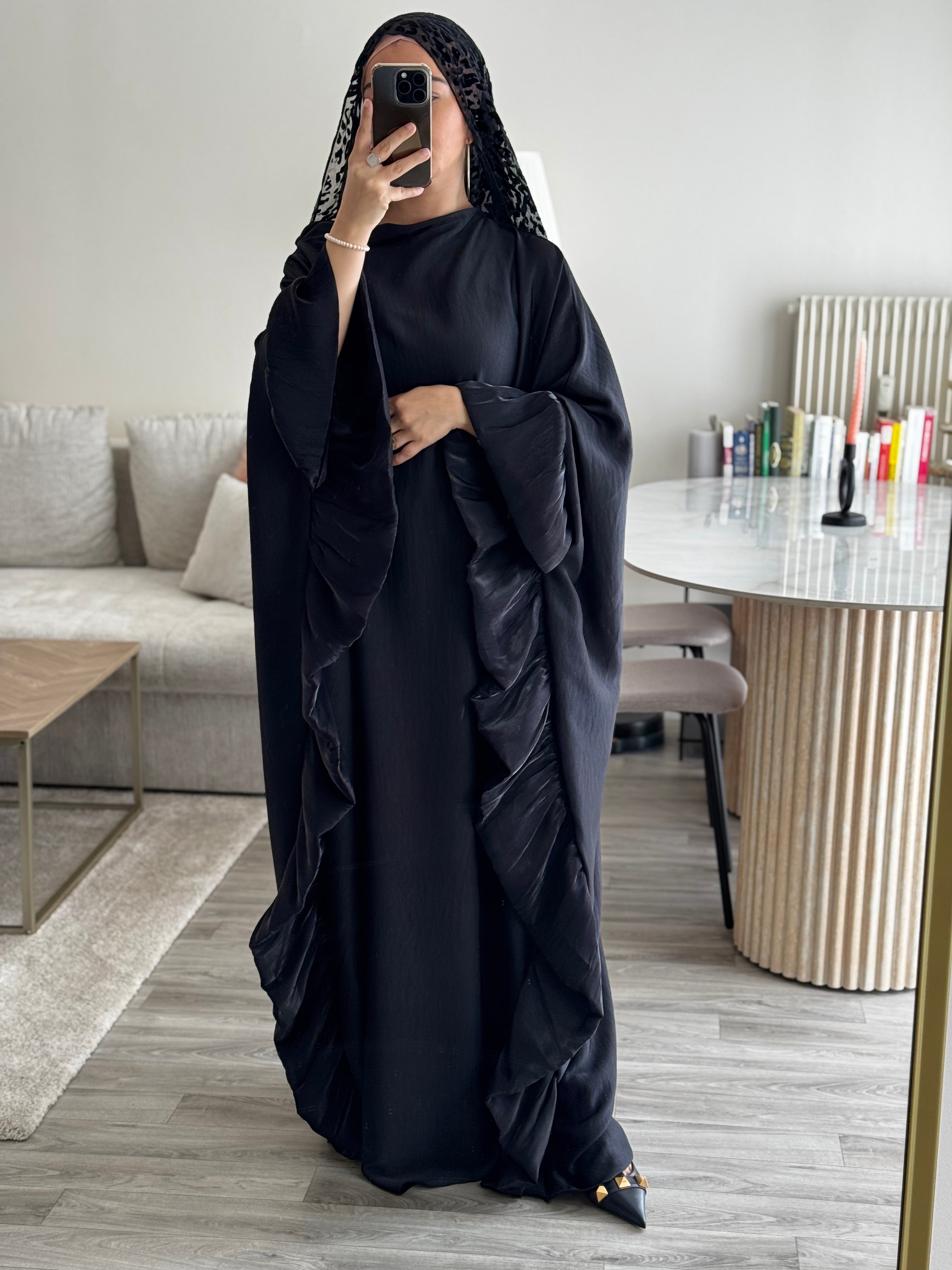 Abaya papillon de soirée