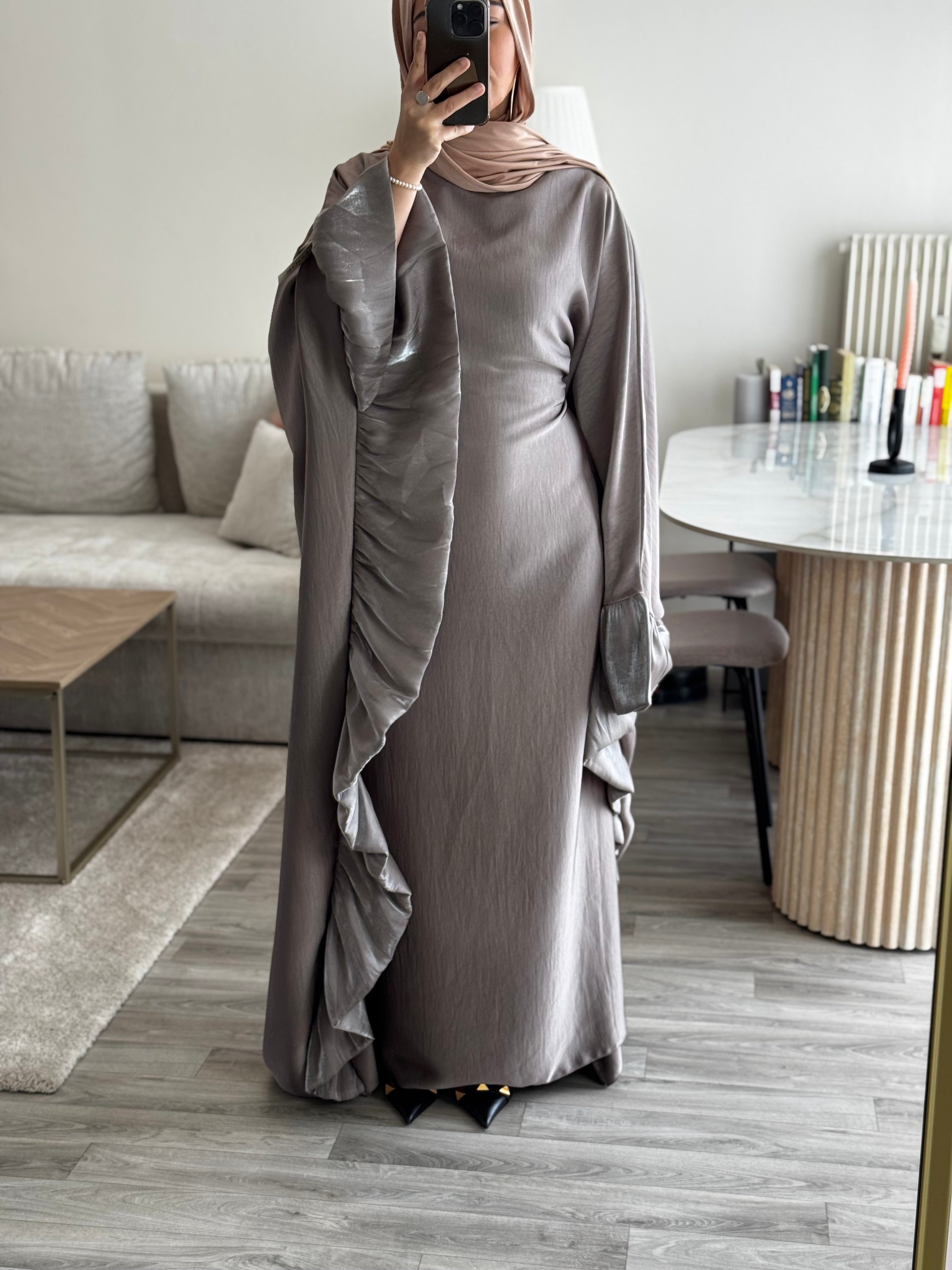 Abaya papillon de soirée