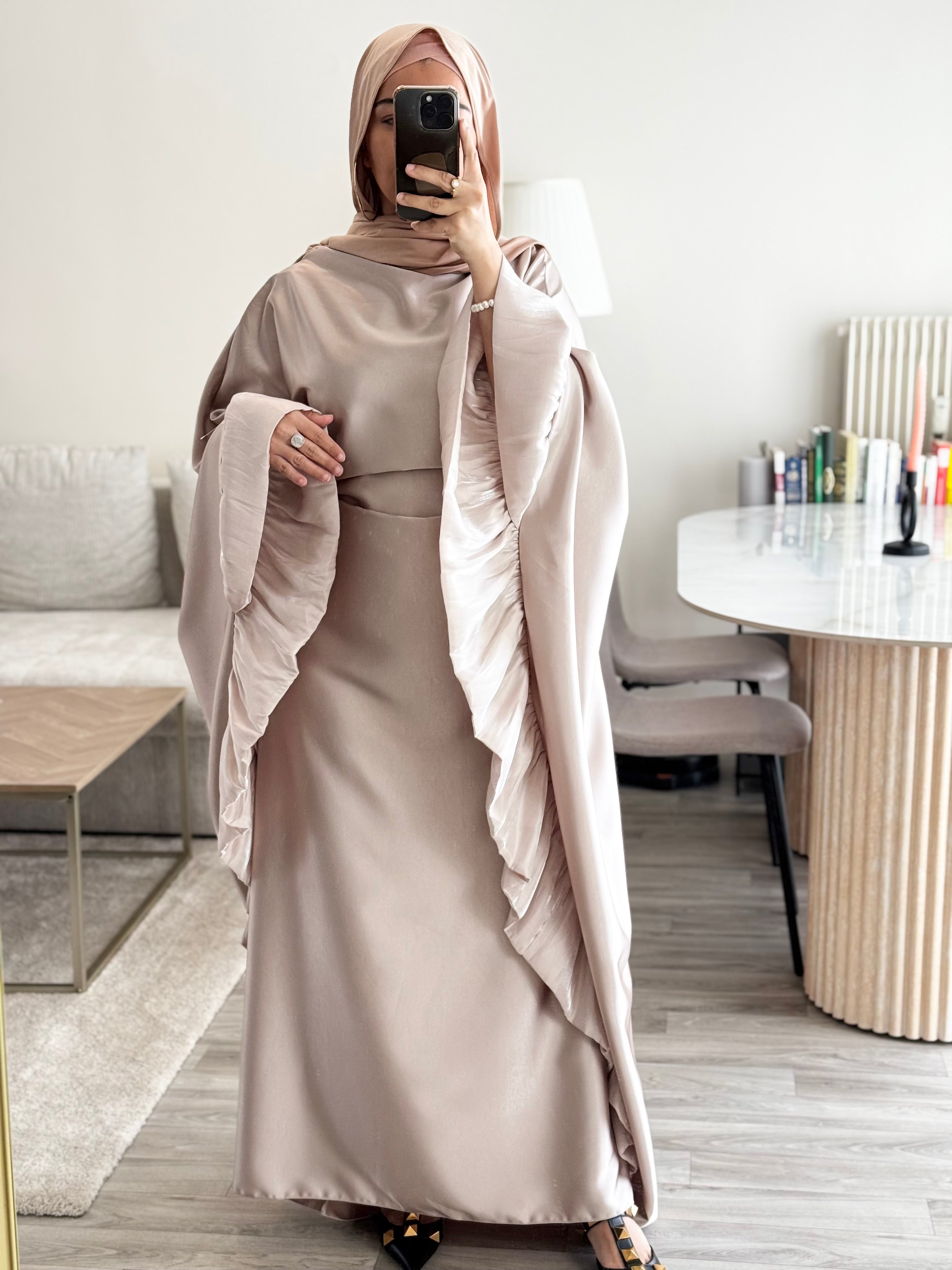 Abaya papillon de soirée