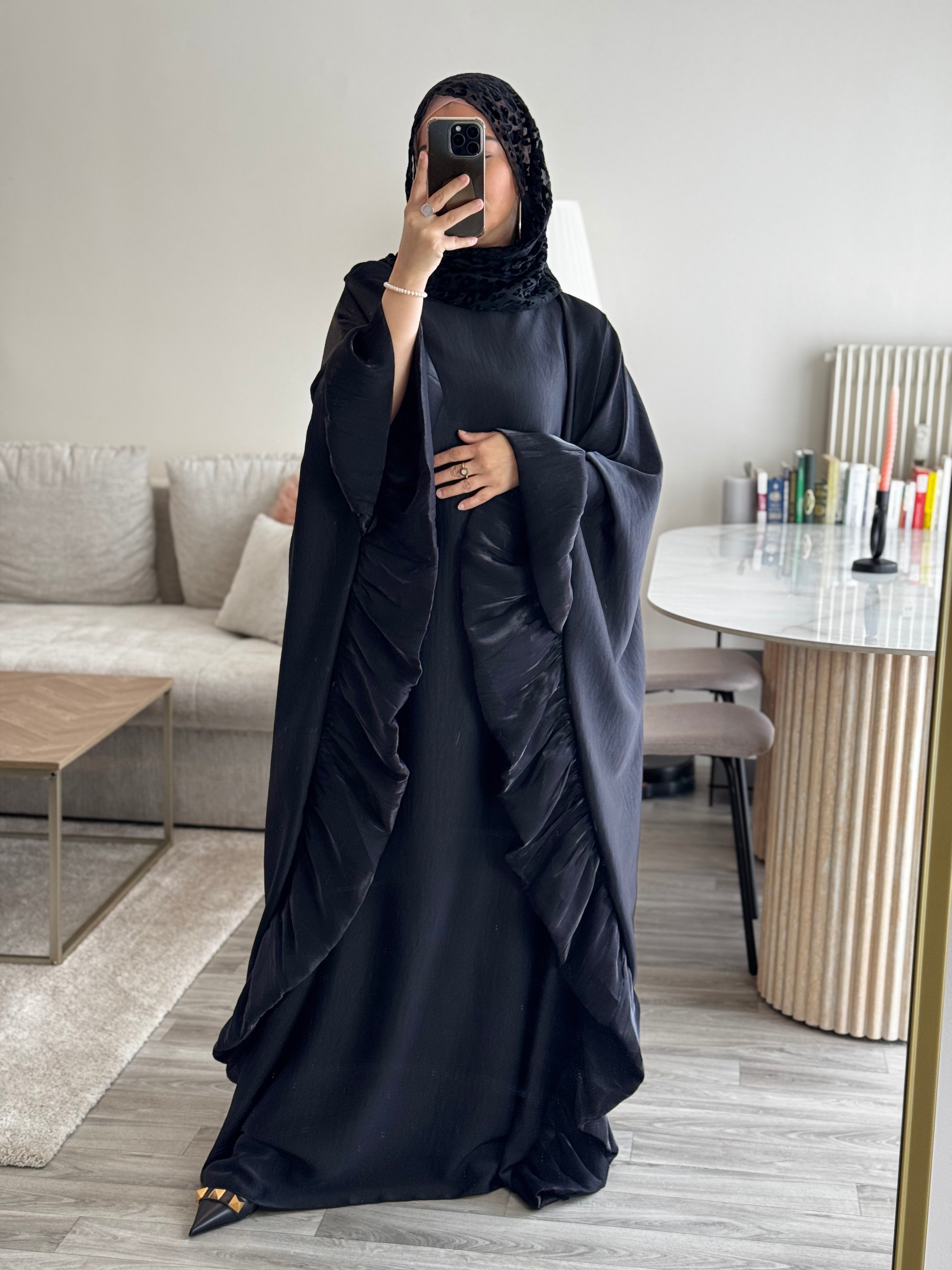 Abaya papillon de soirée